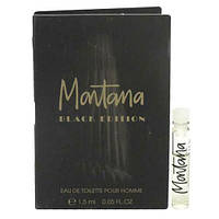 Montana Black Edition Pour Homme Туалетная вода (пробник) 1.5ml