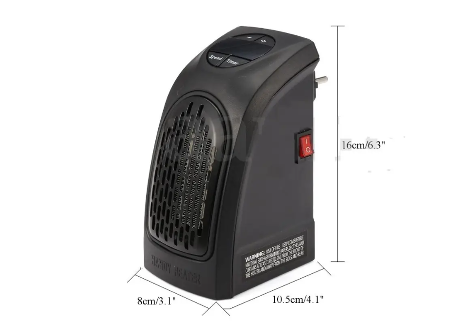 Портативний обігрівач Handy Heater 400Вт тепловентилятор - фото 4 - id-p1093341469