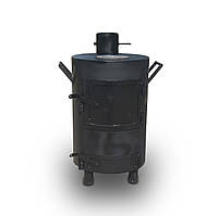 Буржуйка піч на дровах PlusTerm з варильною поверхнею