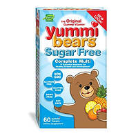 Мультивітаміни без сахара дитячі Yummi Bears 60 шт. жевательные