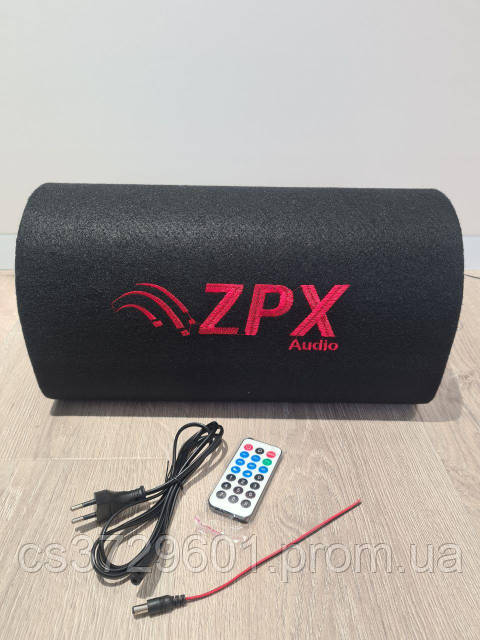 Автомобильная колонка сабвуфер ZPX ZX-6SUB bluetooth+пульт 12В|220В Активный саб в машину для дома бочка ZX-6 Автомобильная колонка сабвуфер ZPX ZX-6SUB bluetooth+пульт 12В|220В Активный саб в машину для дома бочка ZX-6