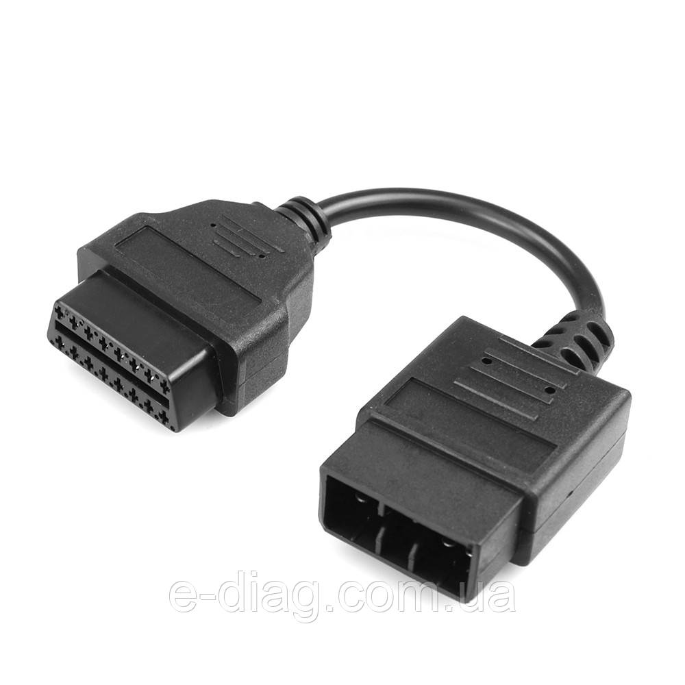 Перехідник OBD2 Subaru 9 pin для підключення до діагностики авто Subaru (9pin - 16pin)