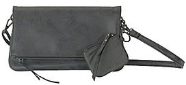 Жіноча сумка-клатч з еко шкіри і ключниця Blue Moption by Halle Berry сіра