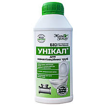 Засіб "Унікал" для каналізаційних труб (бактерії), 500 мл, від БТУ-Центр, Україна