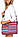Сумка листоношка з клапаном Loren TN-3029 2725 різнобарвна, фото 2