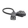 Перехідник OBD2 Honda 3 pin для підключення до діагностики авто Honda (3pin - 16pin), фото 6
