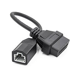 Перехідник OBD2 Honda 3 pin для підключення до діагностики авто Honda (3pin - 16pin)