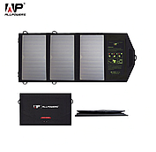 Сонячна панель Allpowers AP-SP5V21W, вологозахищена, 2 USB виходи, 21W, 5V/2.1А