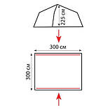 Шатер тент павільйон Tramp Bungalow Lux (V2) с противомоскитной сеткой 300х300х225 см TRT-085, фото 2