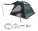 Шатер тент павільйон Tramp Bungalow Lux (V2) с противомоскитной сеткой 300х300х225 см TRT-085, фото 3
