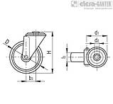 Колесо RE.FF-125-FBL-SST-N, фото 2