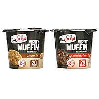 FlapJacked, Mighty Muffins с пробиотиками, набор Founders, 6 шт., 55 г (1,94 унции) Киев