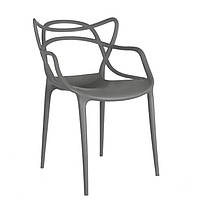 Стул обідній майстерс Пластик Білий (СДМ меблі-ТМ) Сірий