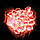 3м 30 LED гірлянда рожеві квіти "Сакура" на батарейках, фото 2