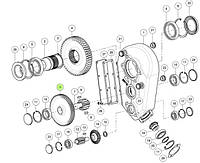9007 Шестерня Z-63 редуктора RT-500/RT-400