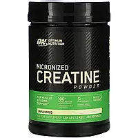 Optimum Nutrition, Микронизированный креатин, порошок, без запаха, 2,64 фунта (1,2 кг) Киев