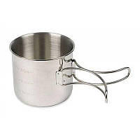 Кухоль металевий зі складними ручками Tramp 500 мл