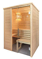 Разборная деревянная баня / сауна "Эрфурт" размером 160 x 110 x 204 см.