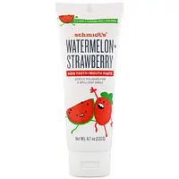 Schmidt's, Kids Tooth + Mouth Paste, Watermelon + Strawberry, 4.7 oz (133 g) Киев