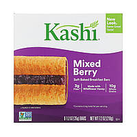 Kashi, Soft Baked Breakfast Bars, Mixed Berry, 1.2 oz (35 g) Each Киев