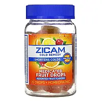 Zicam, Средство от простуды, фруктовые капли с лекарством, фруктовое ассорти, 25 капель Киев