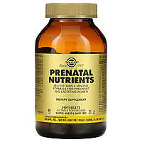 Solgar, Prenatal Nutrients, мультивитамины и мультиминералы, 240 таблеток (Discontinued Item) Киев