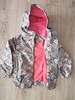 Дитяча куртка на резиночці з трикотажною підкладкою для дівчинки Be Easy 116 см (5-6Y)