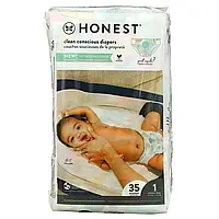 The Honest Company, Honest, подгузники, размер 1, 3,6 6,3 кг (8 14 фунтов), Above It All, 35 подгузников Киев