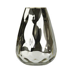 Ваза-конус зі скла «Гірський струмок» від Marcello Giorgio, 30 см