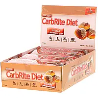 Universal Nutrition, Doctor's CarbRite Diet Bars, Frosted Cinnamon Bun, 12 Bars, 2.00 oz (56.7 g) Each Киев