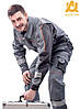 Куртка робоча на знімній утепленій підкладці AURUM 4S GREY (зріст 188 см), фото 4