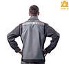 Куртка робоча на знімній утепленій підкладці AURUM 4S GREY (зріст 188 см), фото 8