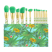 Набор кистей для макияжа Docolor Tropical Р1407 (14шт)