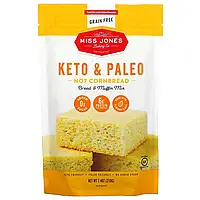 Miss Jones Baking Co, Keto & Paleo, смесь не кукурузного хлеба и маффинов, 210 г (7,4 унции) Киев