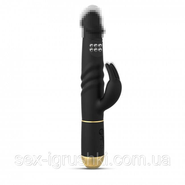 Вібратор Dorcel Furious Rabbit 2.0 зі зворотно-поступальними рухами головки, перезаряджуваний SO4876