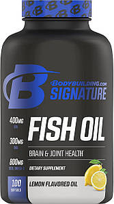 Омега-3 риб'ячий жир Bodybuilding Signature Signature Fish Oil with Omega-3 100 капс.