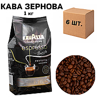 Ящик кофе в зернах Lavazza Espresso Barista Perfetto, 1 кг (в ящике 6 шт)