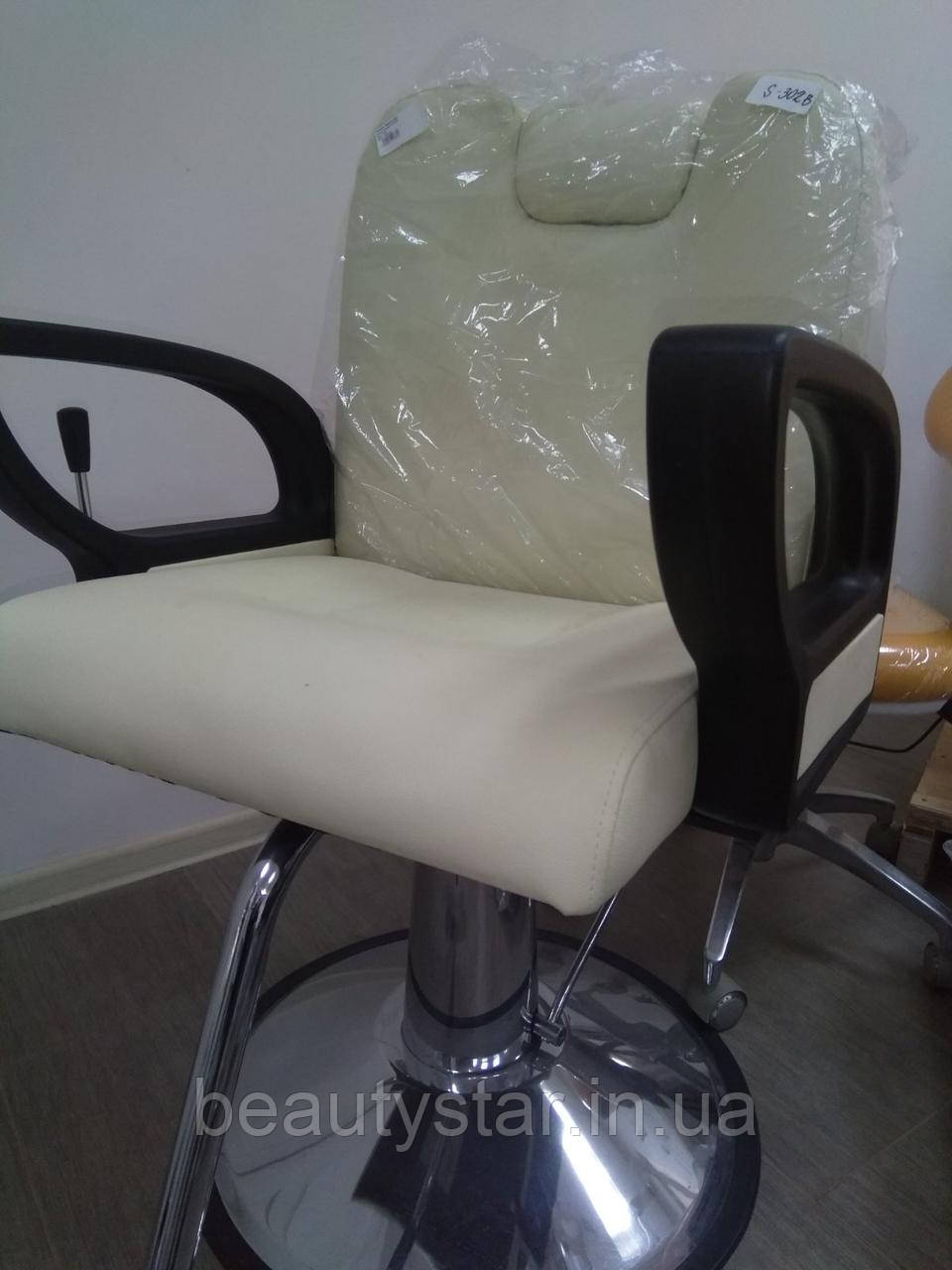 Парикмахерское Barber кресло мужское гидравлическое для Barbershop черное арт302В - фото 2 - id-p823600878