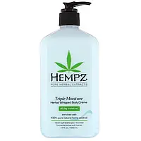 Hempz, Triple Moisture, крем-мусс для тела на растительной основе, 500 мл Киев