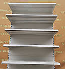 Торгові односторонні (пристінні) стелажі «ЕДЕН» 205х100 см., на 7 полиць, Б/у, фото 7