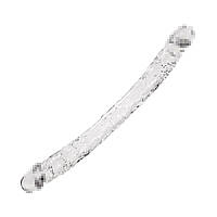 Прозорий двосторонній фалоімітатор Alive Supreme Jelly Dildo SO6031