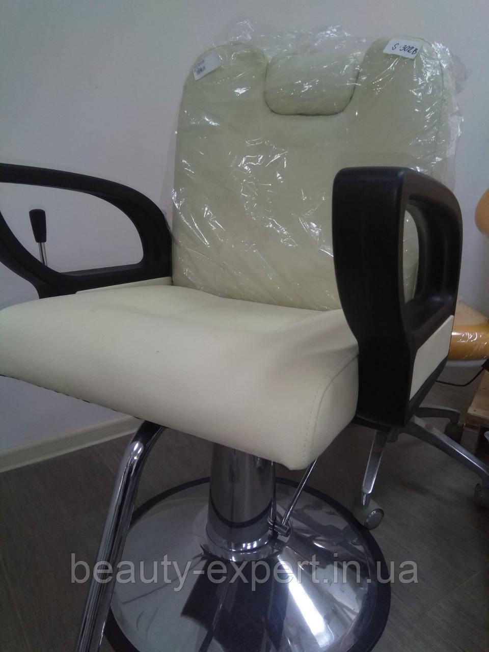 Barber Крісла перукарське для барбершопу ZD-302B перукарське чоловіче крісло з підголівником