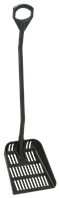 Лопата поліпропіленова Vikan з перфорованим полотном 1305 мм чорна 56049
