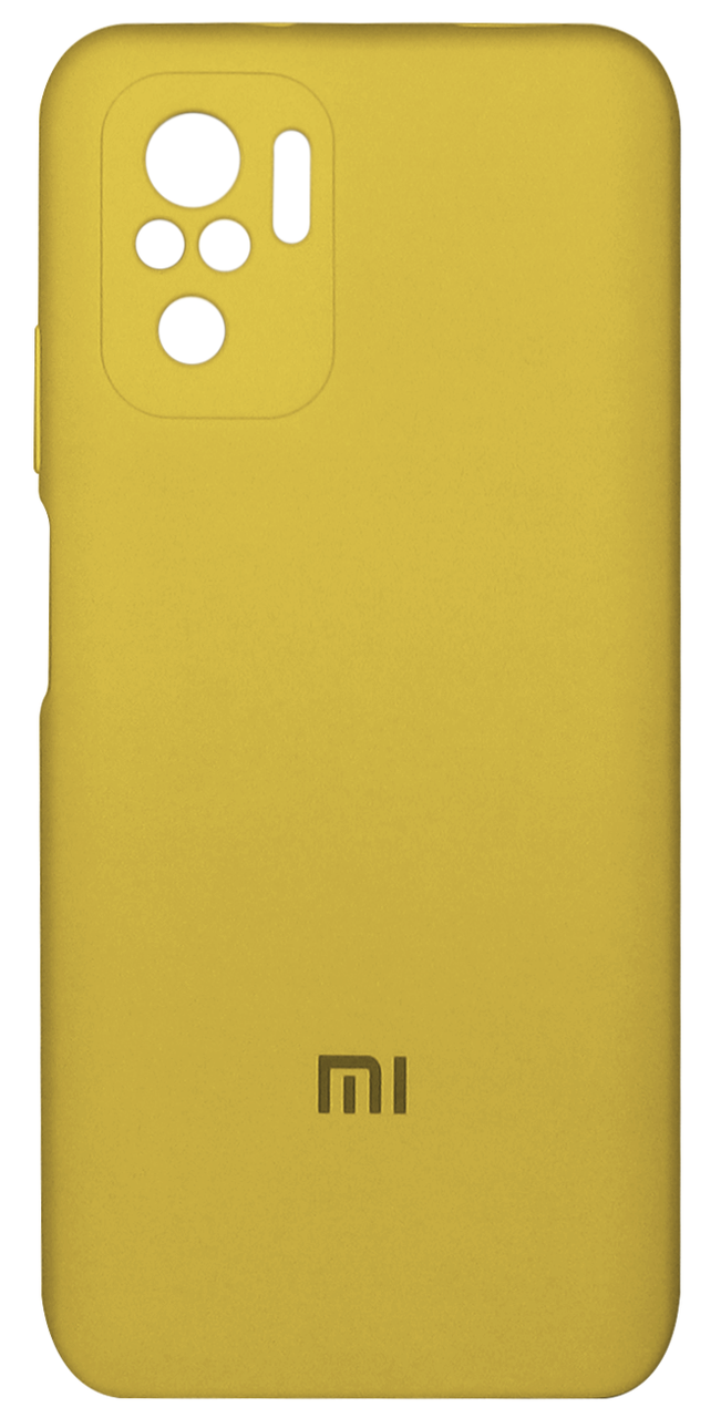 Силікон Xiaomi Redmi Note 10/Note 10S/Poco M5S Silicone Case Жовтий