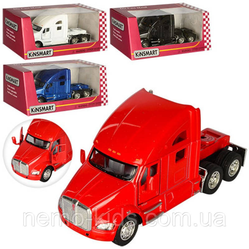 Машина вантажна інертна Kinsmart Kenworth T700 KT5357W