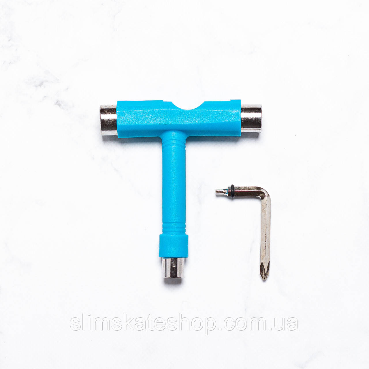 Мультитул інструмент для скейта Type T блакитний