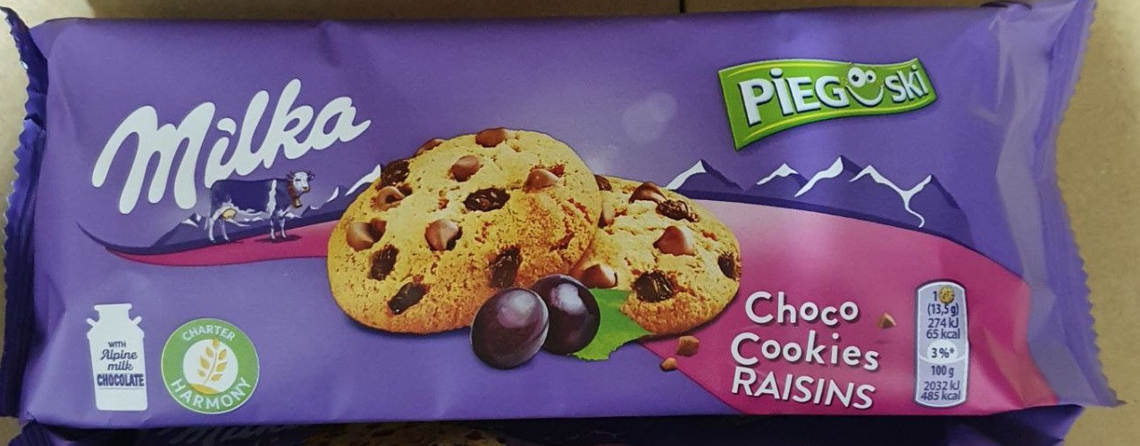 Печиво Milka  Raisins 135 г., фото 1