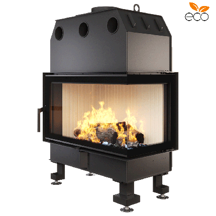 Камінна топка кутова SAVEN Energy 85х50х47R (17,0 kW) ECO, фото 1