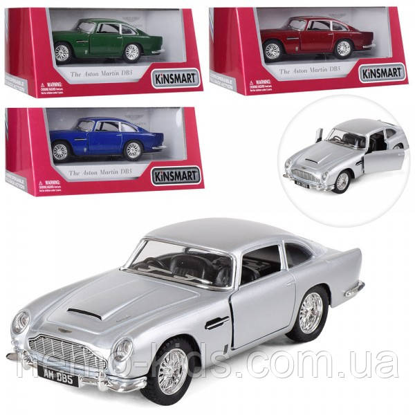 Машина інертна Kinsmart Aston Martin KT5406W 16x7x8 см