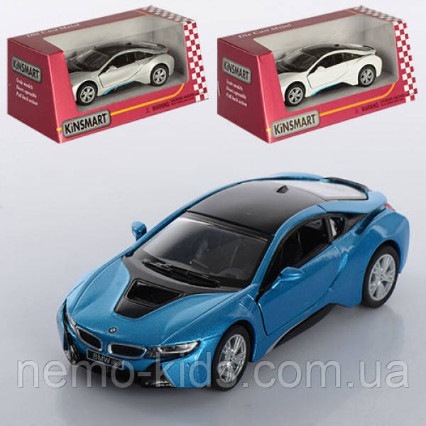 Машина інертна Kinsmart BMW i8 KT5379W 12,5 см